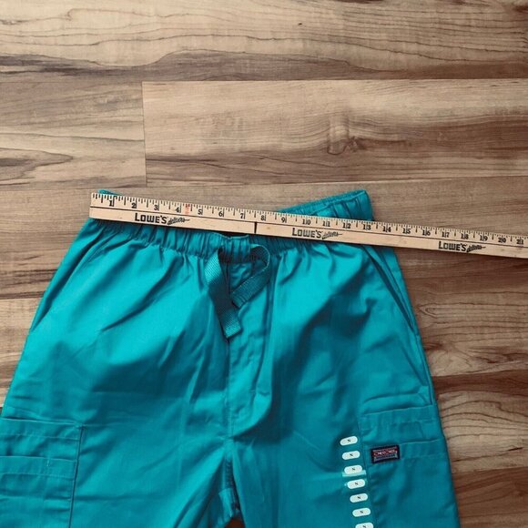 Cherokee Workwear Teal Scrub Pants Style 4000 Size Small New - Picture 4 of 9